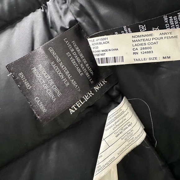 Atelier Noir Winter Coat - Picture 6 of 7